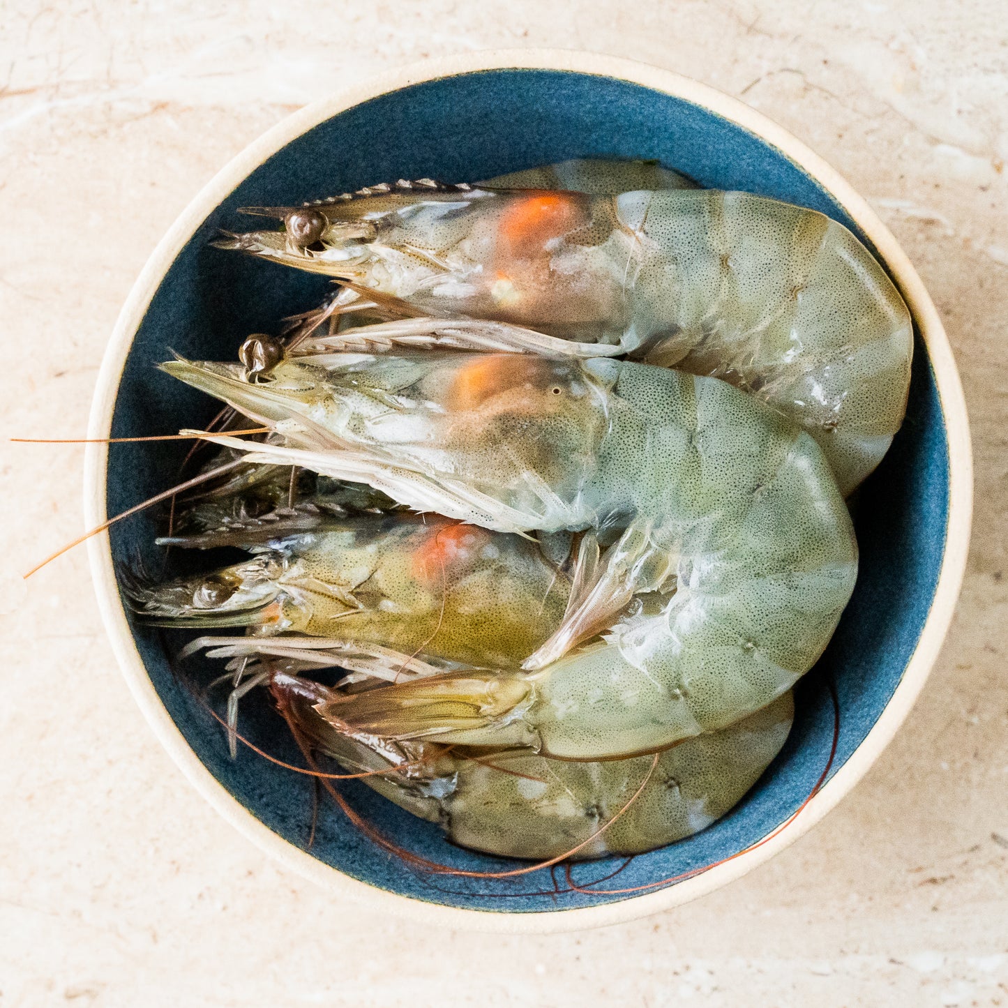Frozen Shell-On King Prawns (1kg)