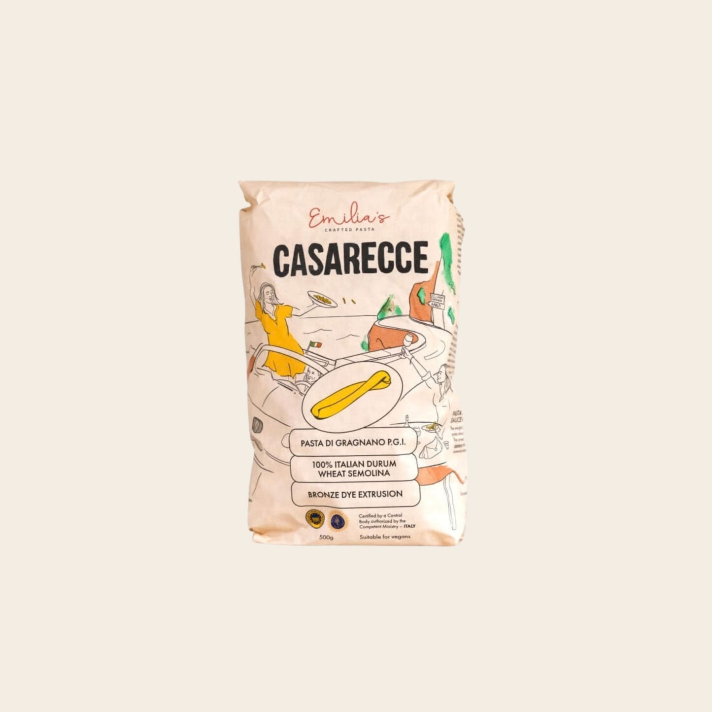 Emilia’s Crafted Pasta Casarecce