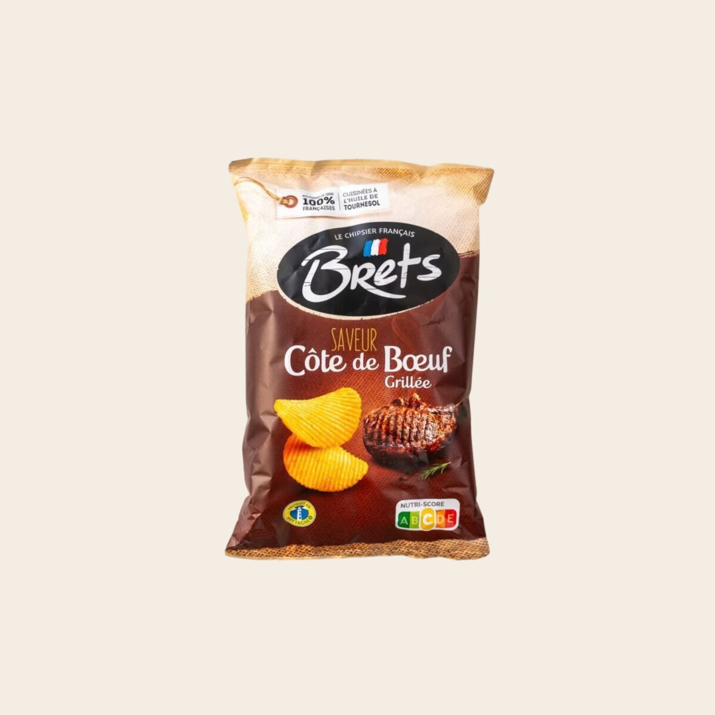 Brets Cote du Boeuf Potato Crisps (125g)