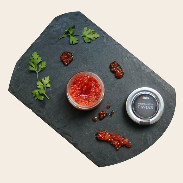 Wild Salmon Roe 100g – The Fresh Fish Shop UK