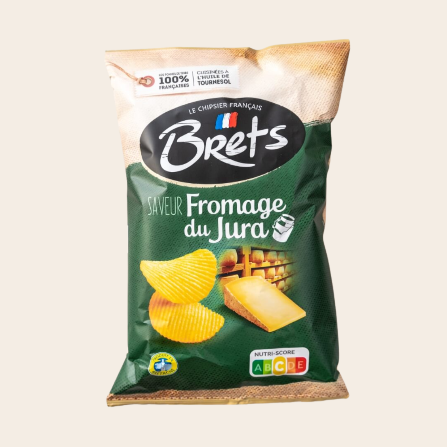 Brets Jura Cheese Potato Crisps (125g)