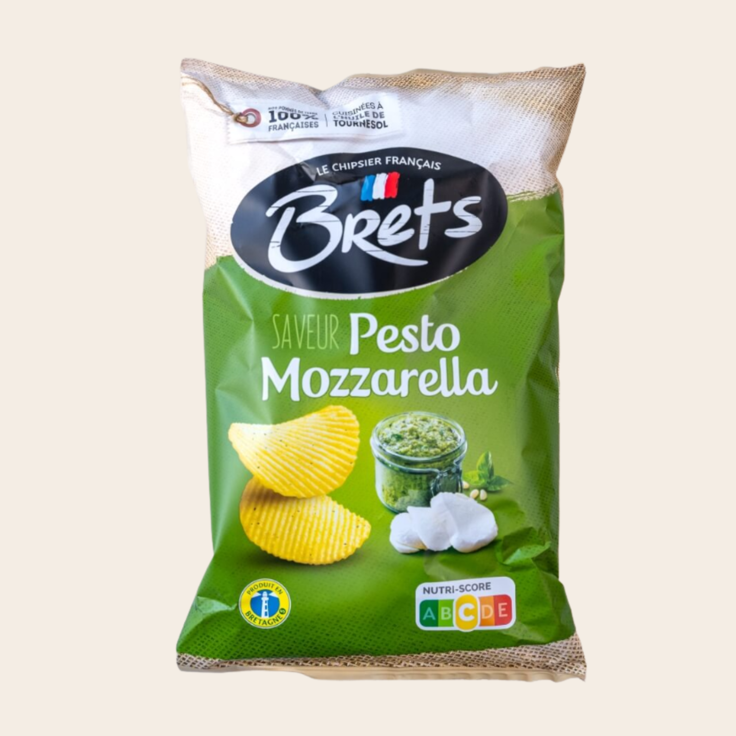 Brets Pesto Potato Crisps (125g)