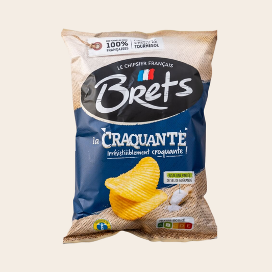 Brets Guerande Salt Potato Crisps (125g)