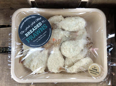 Frozen Breaded Butterfly Prawns (350g) - The Fresh Fish Shop UK