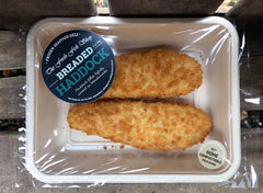 Frozen Breaded Haddock Fillets (340g) - The Fresh Fish Shop UK