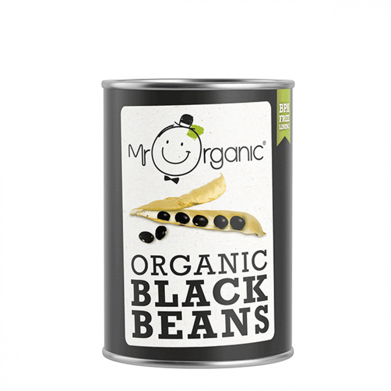 Organic Black Beans (400g) - The Fresh Fish Shop UK