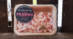 Cooked & Frozen Cocktail Prawns (250g) - The Fresh Fish Shop UK