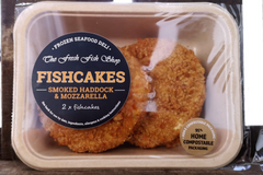 Frozen Smoked Haddock & Mozzarella Fishcakes (230g) - The Fresh Fish Shop UK