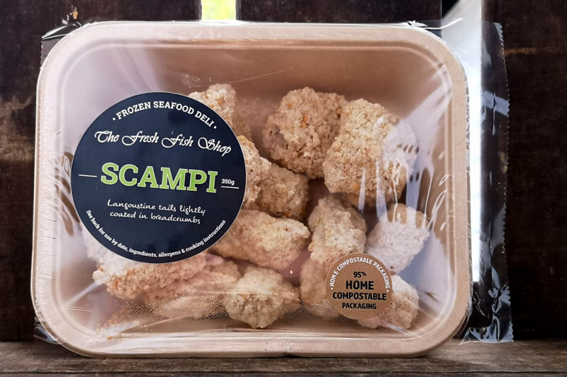 Frozen Breaded Scampi (350g) - The Fresh Fish Shop UK