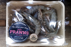 Frozen Raw Whole King Prawns (350g) - The Fresh Fish Shop UK