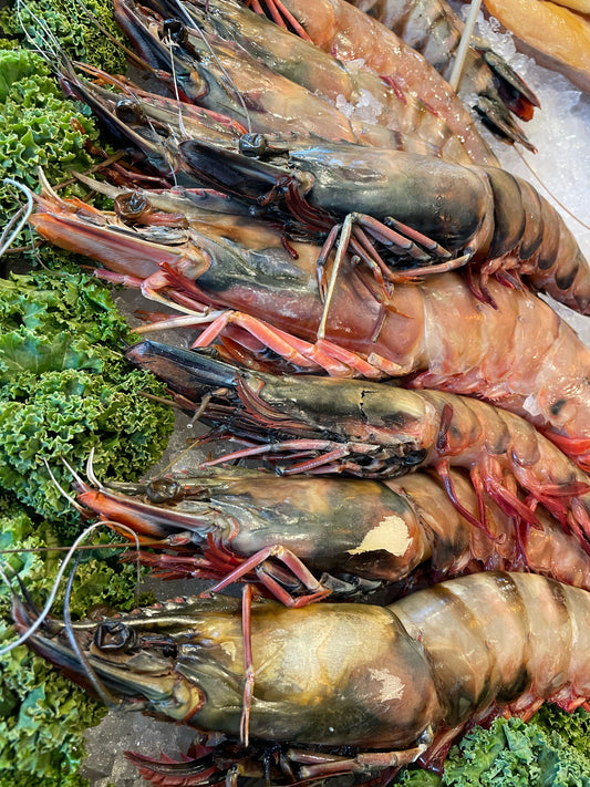 Frozen Wild Whole King Prawns