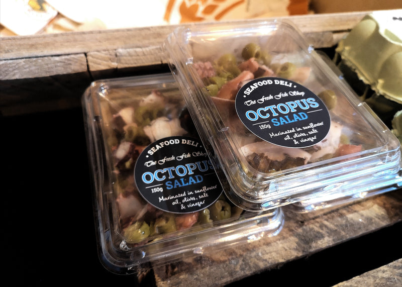 Octopus Salad In Oil (150g) - The Fresh Fish Shop UK