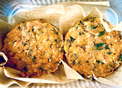 Thai Red Curry Trout Fish Burgers (300g) - The Fresh Fish Shop UK