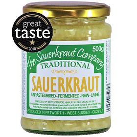 Traditional Sauerkraut (500g) - The Fresh Fish Shop UK