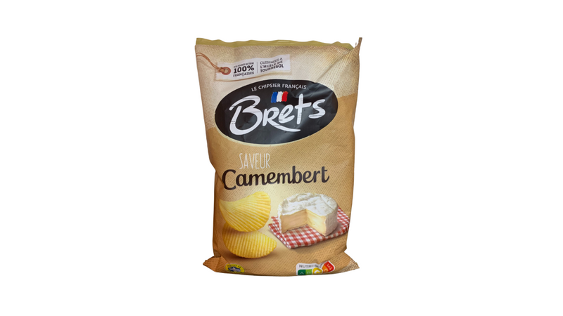 BRETS CAMEMBERT FLAVOURED CRISPS 125G