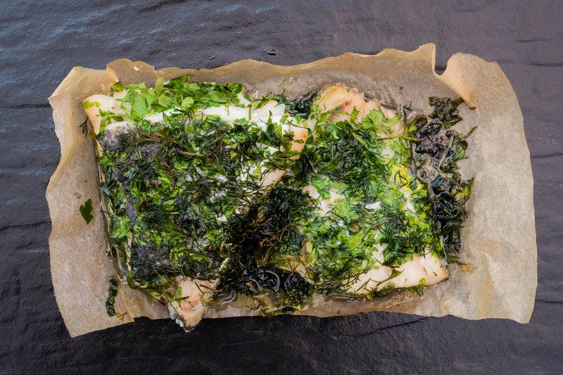 Oven-Ready Coley with Parsley & Dill (260g) - The Fresh Fish Shop UK