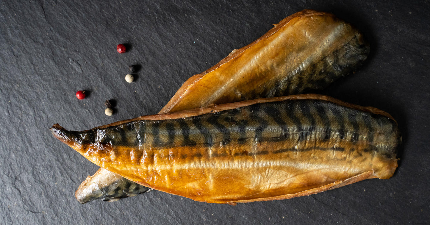 Smoked Mackerel Fillets (180g) - The Fresh Fish Shop UK