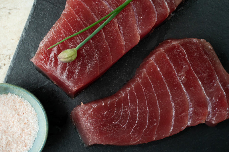 Line-Caught Tuna Steaks - The Fresh Fish Shop UK