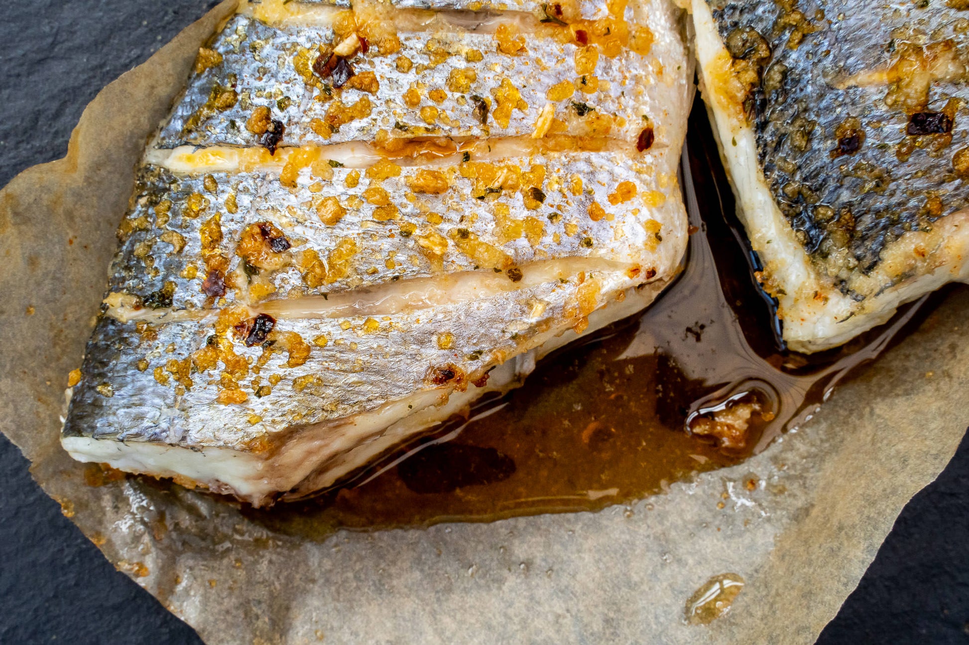 Oven-Ready Seabream with Sweet Chilli & Lime (450g) - The Fresh Fish Shop UK