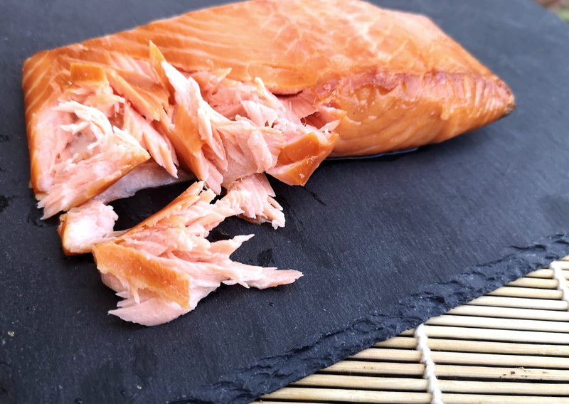 Kiln Hot Smoked Salmon (200g) - The Fresh Fish Shop UK