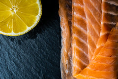 Frozen Smoked Salmon Long Slice (100g/1kg)